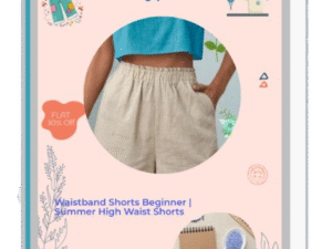 Women's shorts sewing pattern