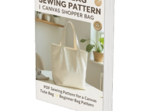 Canvas Shopping Bag Sewing Pattern